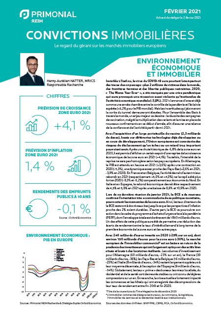 Convictions immobilières Europe Fev 2021
